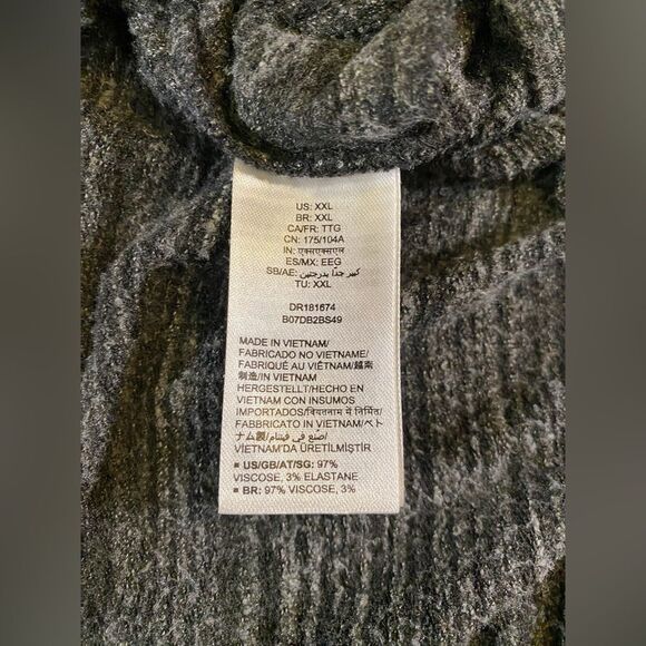 Daily ritual‎ dark grey long cardigan - Picture 4 of 6